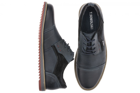 Półbuty męskie Sokolski SH Sh5365-6 navy Półbuty męskie Sokolski SH Sh5365-6 navy