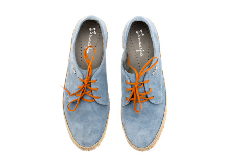 Espadryle damskie Maciejka 02936-34/00-5 jasny niebieski szyte oryginalne spody Espadryle damskie Maciejka 02936-34/00-5 jasny niebieski szyte oryginalne spody