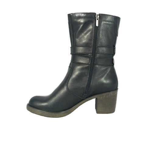 Botki damskie Dolce Pietro 0774-001-01-4 czarny Botki damskie Dolce Pietro 0774-001-01-4 czarny