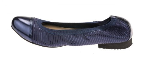 Baleriny damskie Filippo DP053/17 NV niebieskie Baleriny damskie Filippo DP053/17 NV niebieskie