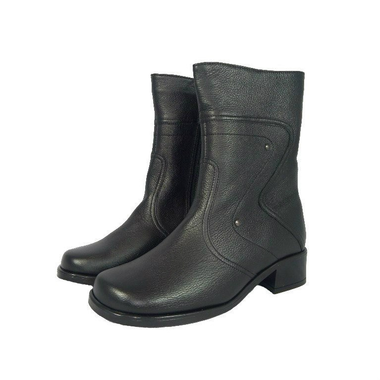 Botki damskie Markko 1634 czarny Botki damskie Markko 1634 czarny