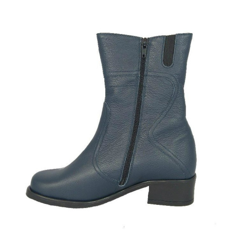 Botki damskie Markko 1634 granat Botki damskie Markko 1634 granat