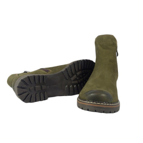 Botki damskie Dolce Pietro 1077-016-04-5 oliwka Botki damskie Dolce Pietro 1077-016-04-5 oliwka